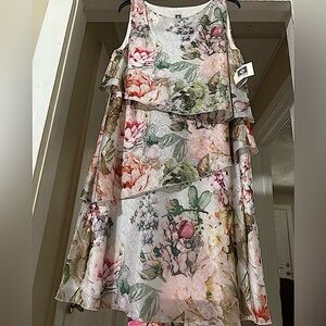 Mini Dress Retro Floral